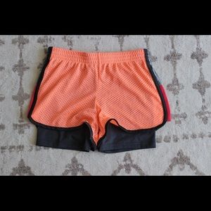 Girls Champion Shorts with built in spandex